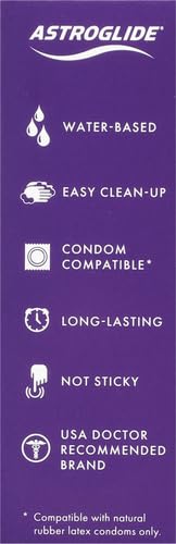 Astroglide Liquid, Water Based Personal Lubricant, 2.5 oz.