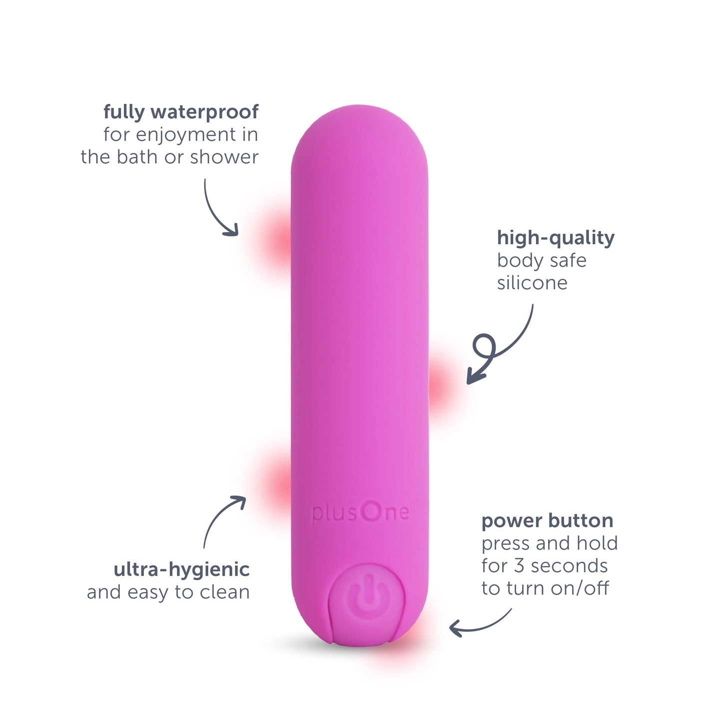 Bullet Vibrator for Women, Mini Vibrator