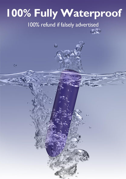Small Bullet Vibrator for Women: Waterproof Mini Clit Vibrator with 10 Modes