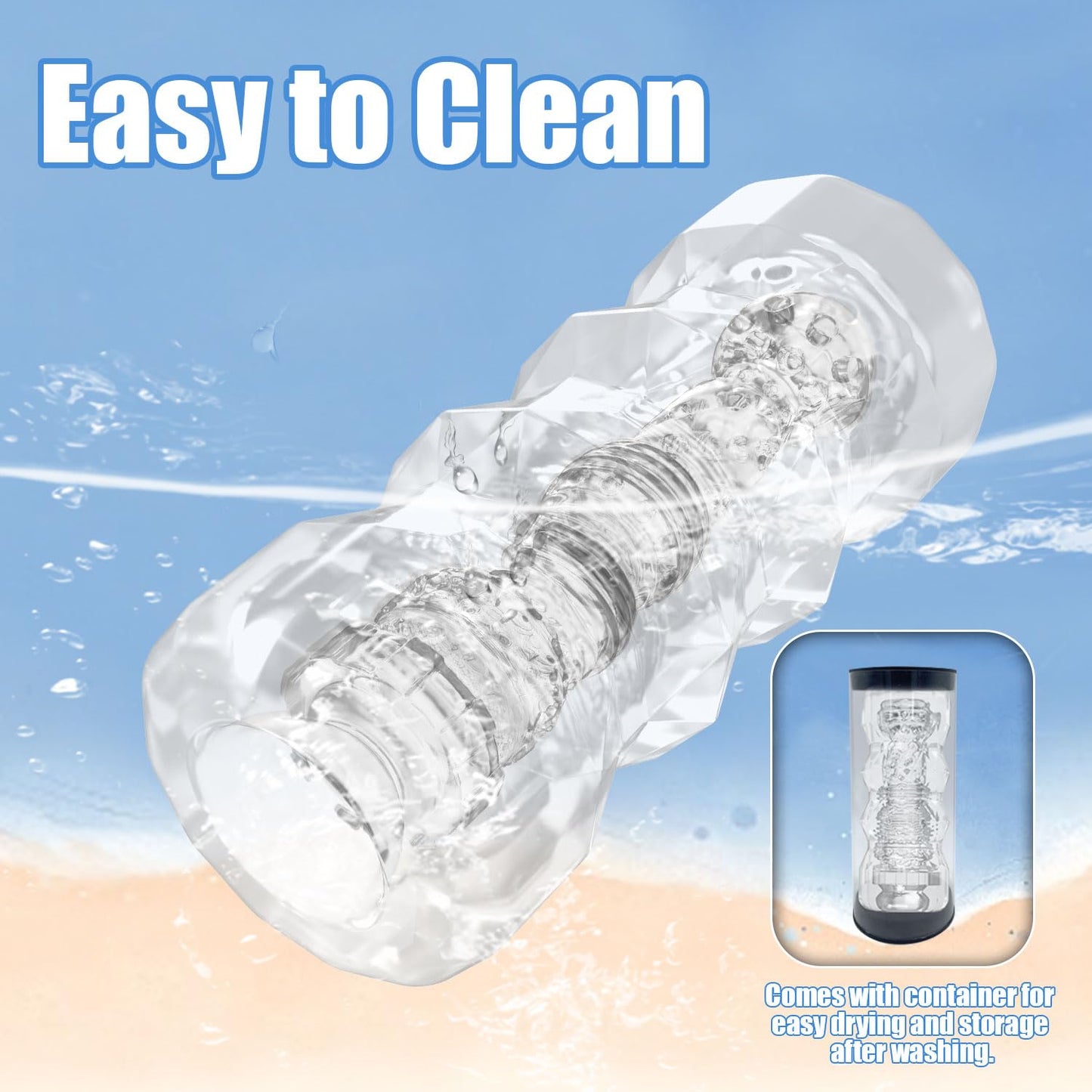 Male Masturbator Sex Toys - Pocket Pussy Stroker