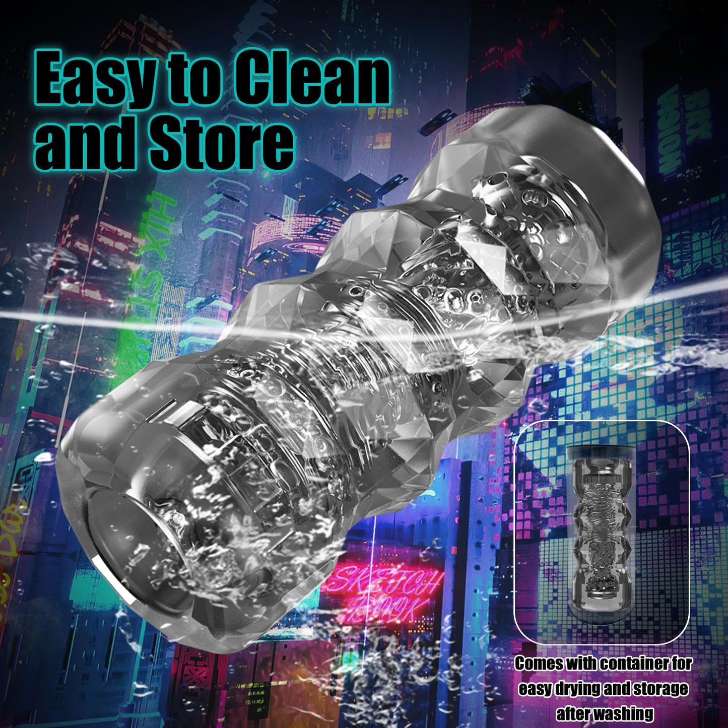 Male Masturbator Sex Toys - Pocket Pussy Stroker